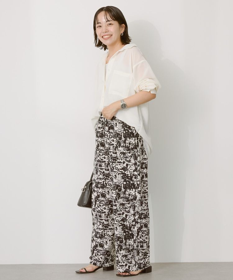 AMERICAN HOLIC「シアーボイルオーバーシルエットシャツ」|シャツ・ブラウス|