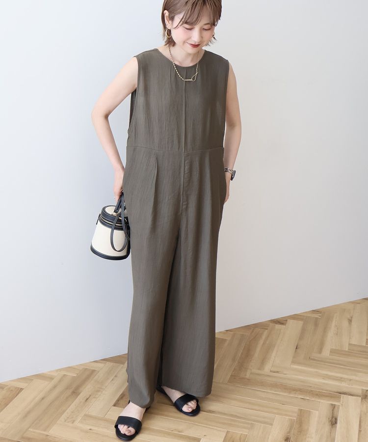 AMERICAN HOLIC「バックシャンオールインワン」|オールインワン|Khaki