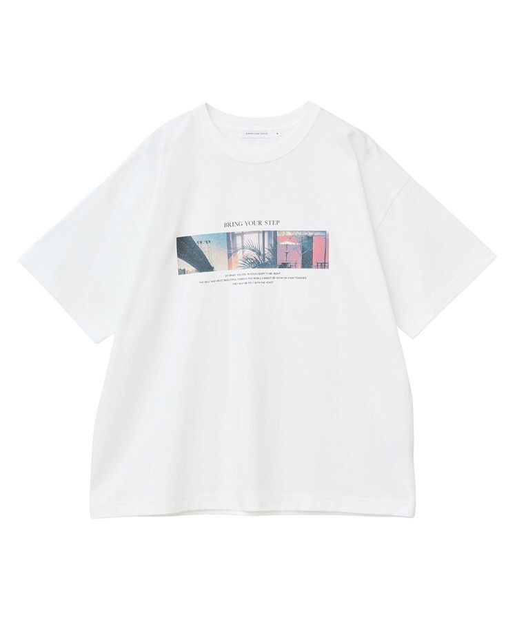 AMERICAN HOLIC「ボックスフォトTシャツ」|Tシャツ・カットソー|