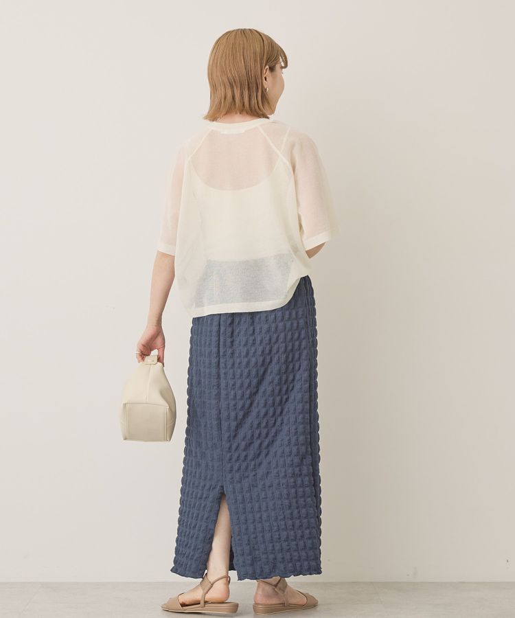 AMERICAN HOLIC「プリントロゴシアーニットプルオーバー」|ニット・セーター|