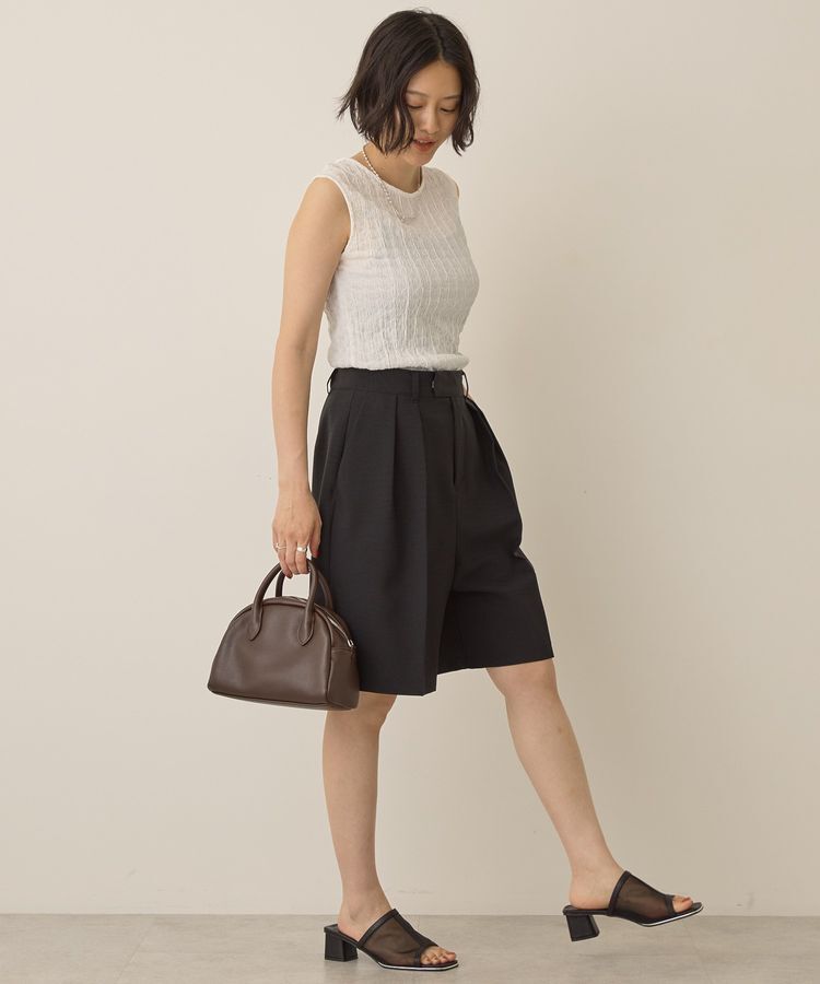 AMERICAN HOLIC「フクレジャガードノースリーブトップス」|Tシャツ・カットソー|