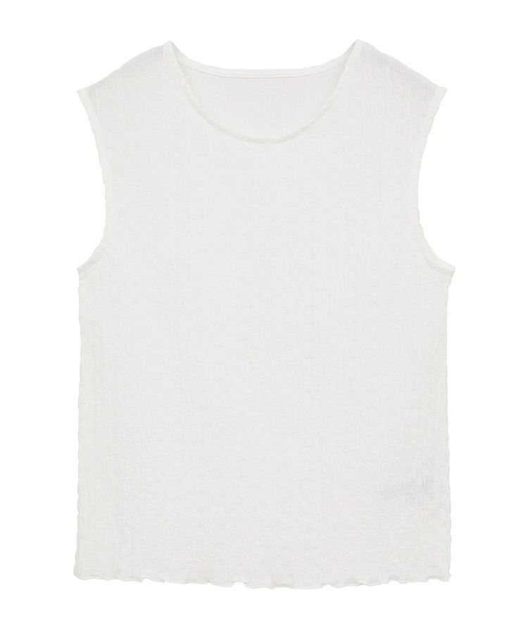 AMERICAN HOLIC「フクレジャガードノースリーブトップス」|Tシャツ・カットソー|