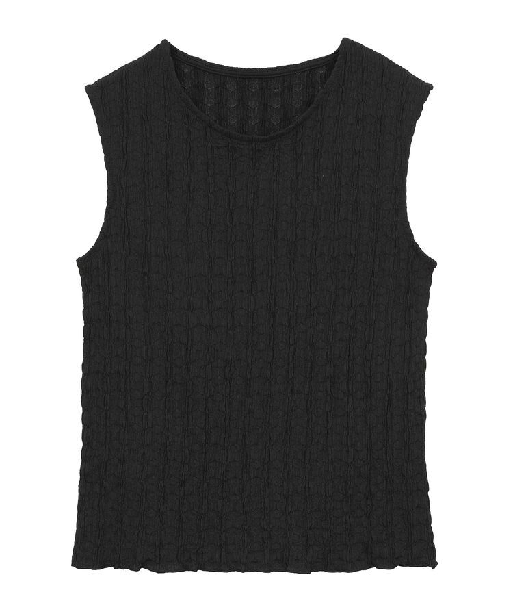 AMERICAN HOLIC「フクレジャガードノースリーブトップス」|Tシャツ・カットソー|