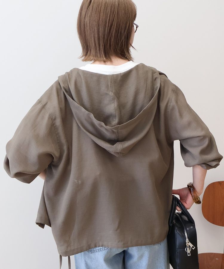 AMERICAN HOLIC「シアーフーディーシャツ」|シャツ・ブラウス|