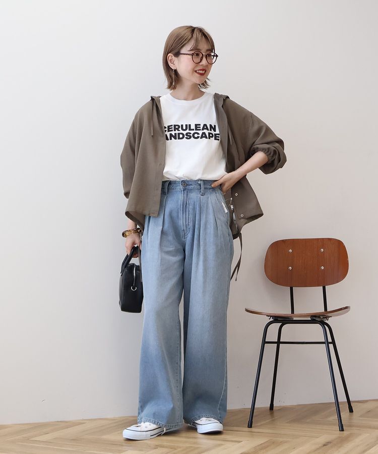 AMERICAN HOLIC「シアーフーディーシャツ」|シャツ・ブラウス|