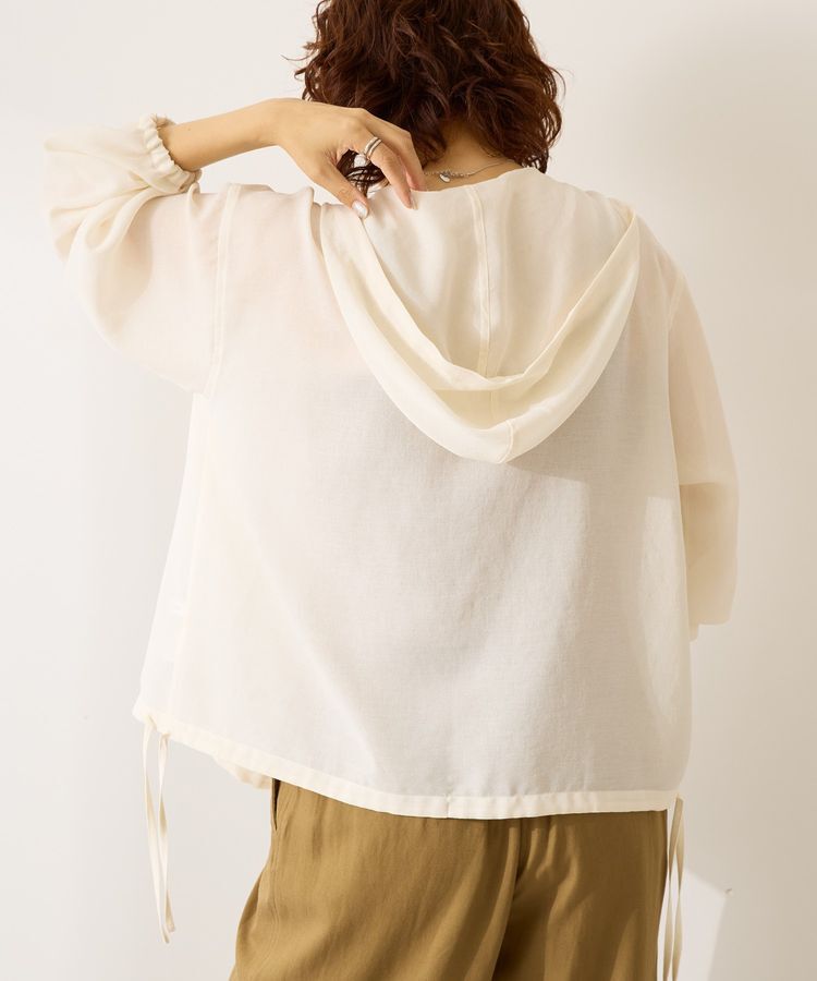 AMERICAN HOLIC「シアーフーディーシャツ」|シャツ・ブラウス|