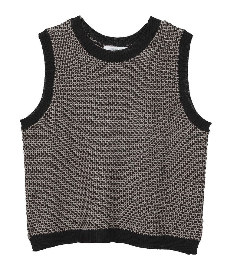 AMERICAN HOLIC「ジャガードニットベスト」|ベスト・ジレ|