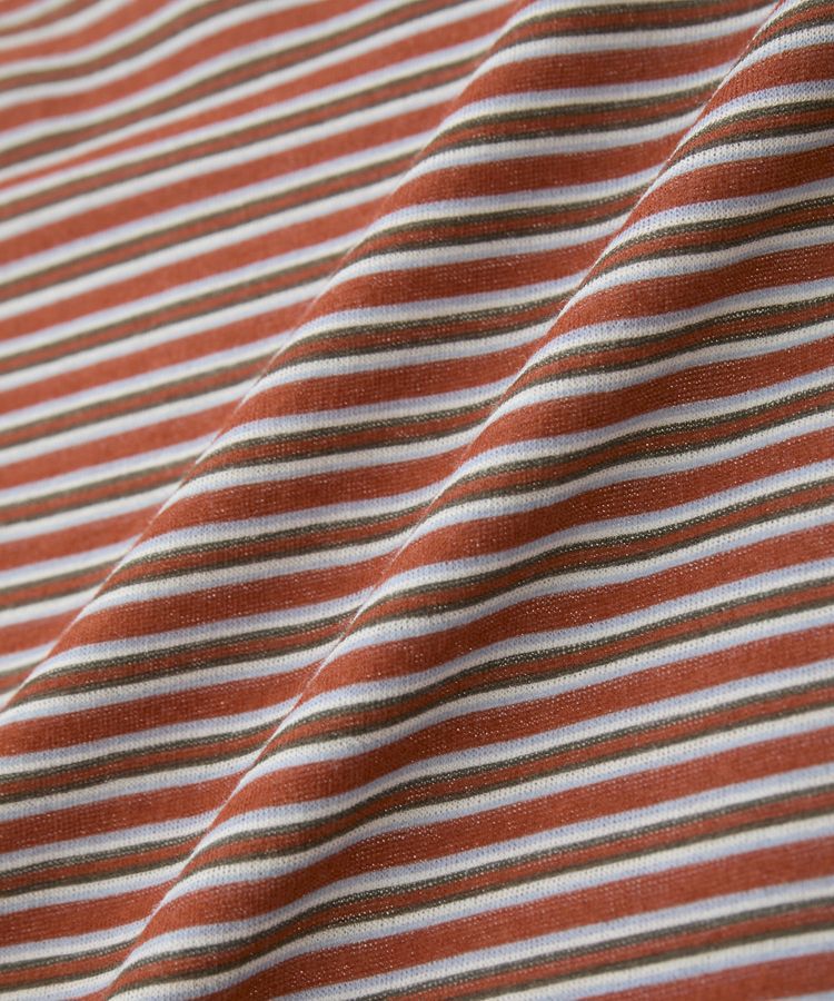 AMERICAN HOLIC「シアーレトロボーダー半袖プルオーバー」|Tシャツ・カットソー|