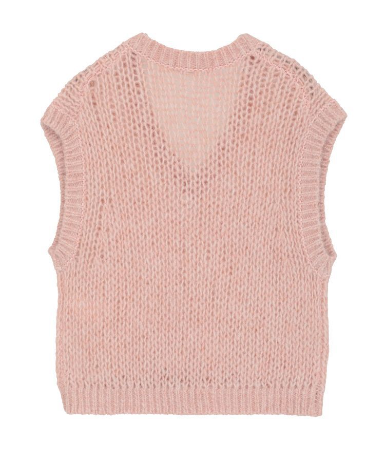 AMERICAN HOLIC「【選べる丈】甘編みニットベスト」|ベスト・ジレ|