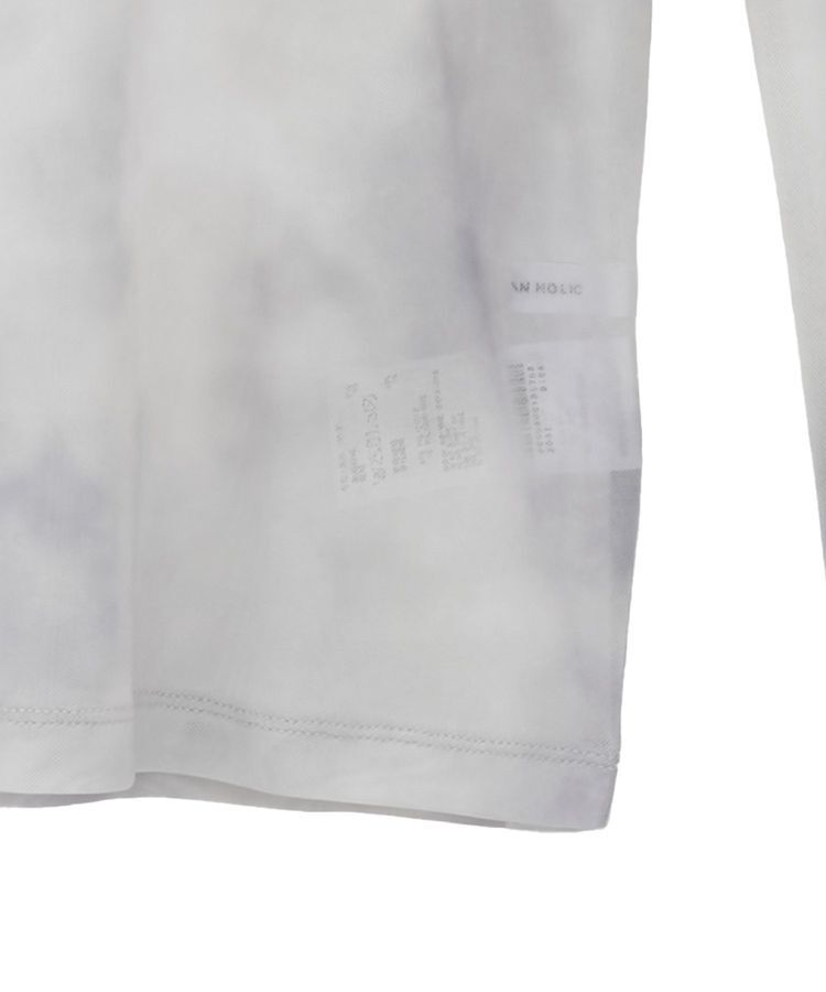 AMERICAN HOLIC「ニュアンス柄プリントシアープルオーバー」|Tシャツ・カットソー|