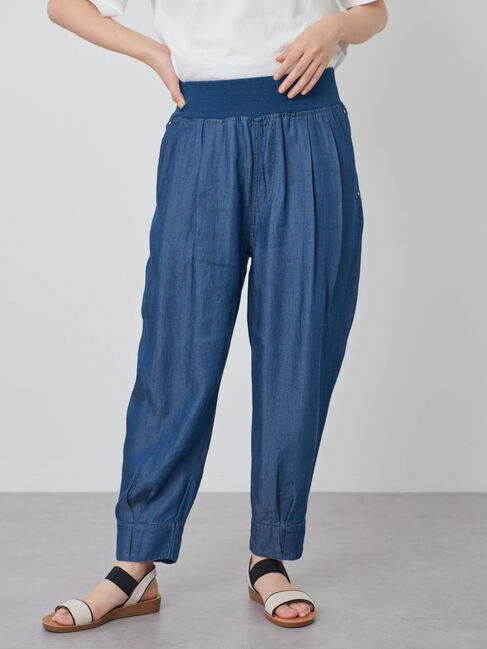  「・furry rate タックジョガーパンツ」|その他|ネイビー