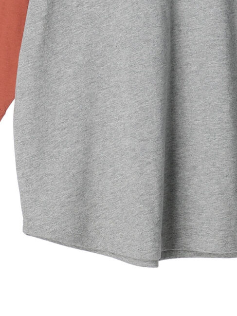 Green Parks「・Double　Flags　ラグラン7分袖Tシャツ」|Tシャツ・カットソー|