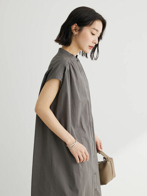 Green Parks「・Petit　Fleur　カラーシャツワンピース」|ワンピース|