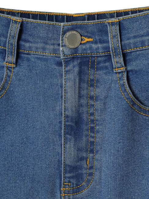 Green Parks「GUMストレッチタイトデニムスカート」|タイト|