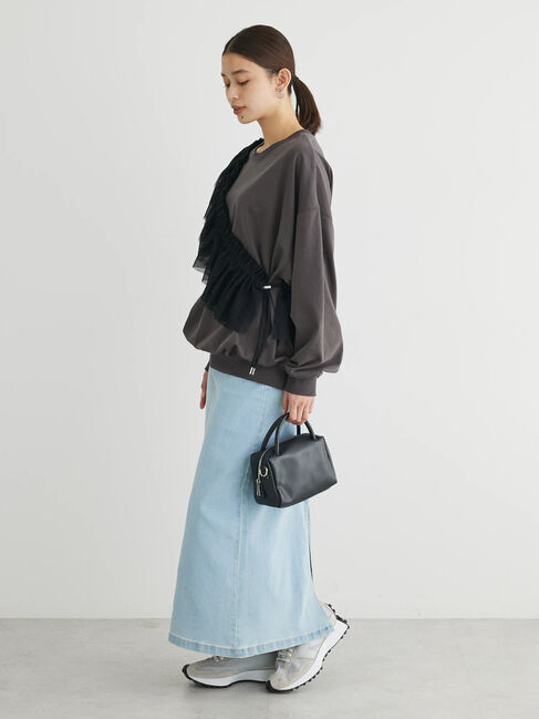 Green Parks「GUMストレッチタイトデニムスカート」|タイト|