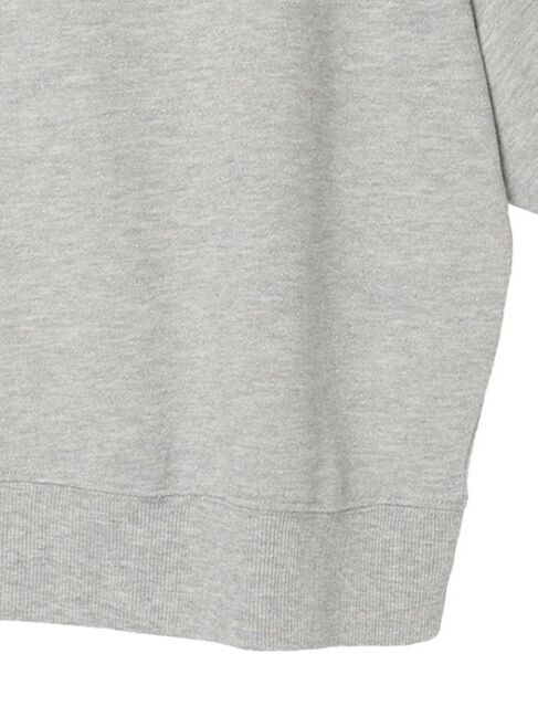 Green Parks「7分袖ラメ裏毛パフプルオーバー」|Tシャツ・カットソー|