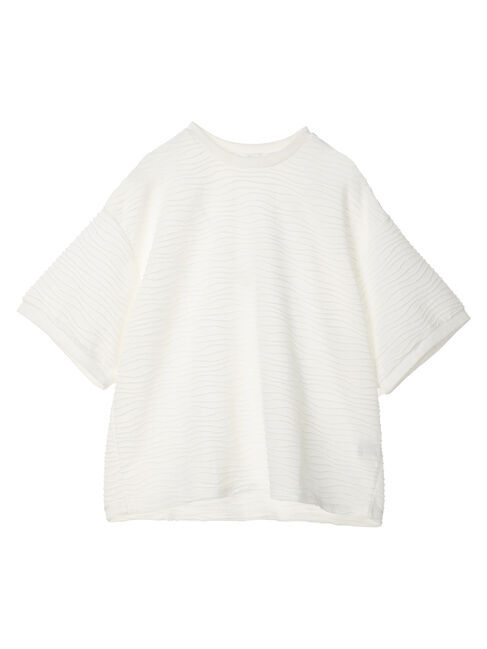 Green Parks「・Petit　Fleur　ウェーブカットオーバーTEE」|Tシャツ・カットソー|