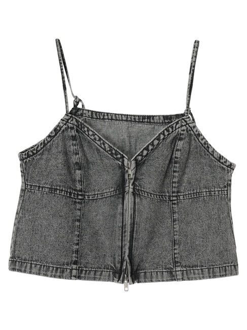 Green Parks「・ELENCARE　DUE　W-ZIP　デニムキャミ」|インナー|