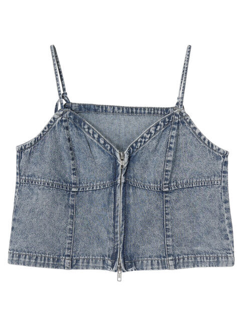 Green Parks「・ELENCARE　DUE　W-ZIP　デニムキャミ」|インナー|
