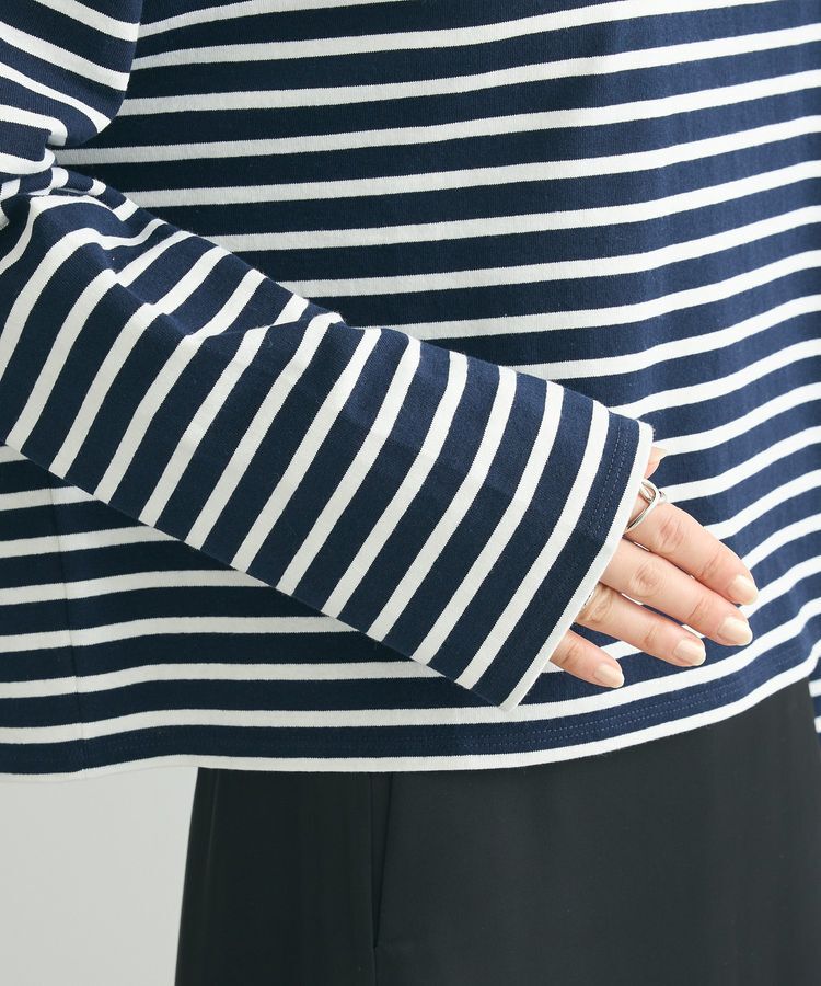 Green Parks「ボックスシルエットボーダープルオーバー」|Tシャツ・カットソー|