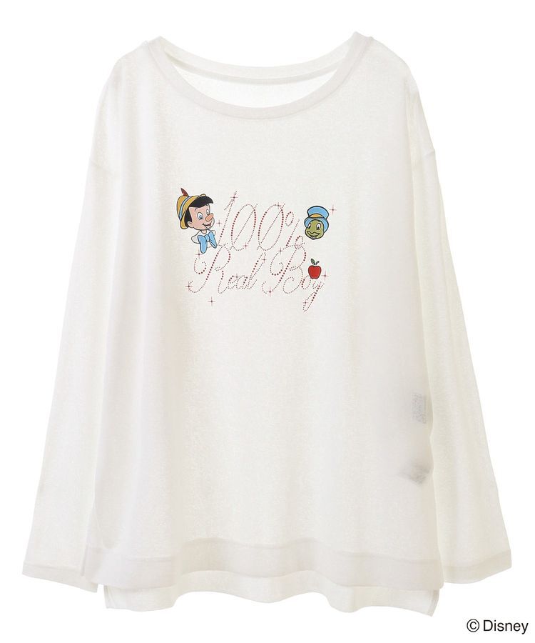 Green Parks「ピノキオ/ラメロゴシアーTシャツ」|Tシャツ・カットソー|