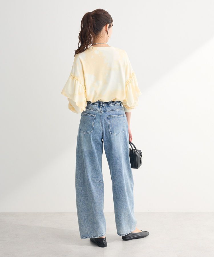 Green Parks「・ELENCARE DUE デニムバレルレッグパンツ」|デニム|