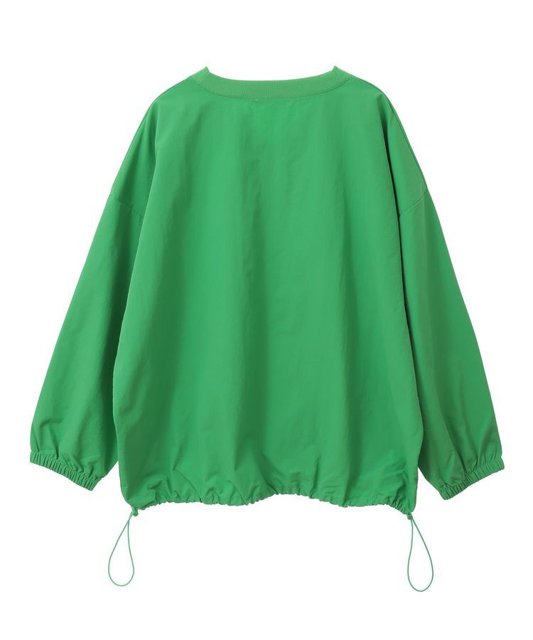 Green Parks「ナイロンロゴVネックプルオーバー」|スウェット・ジャージ|