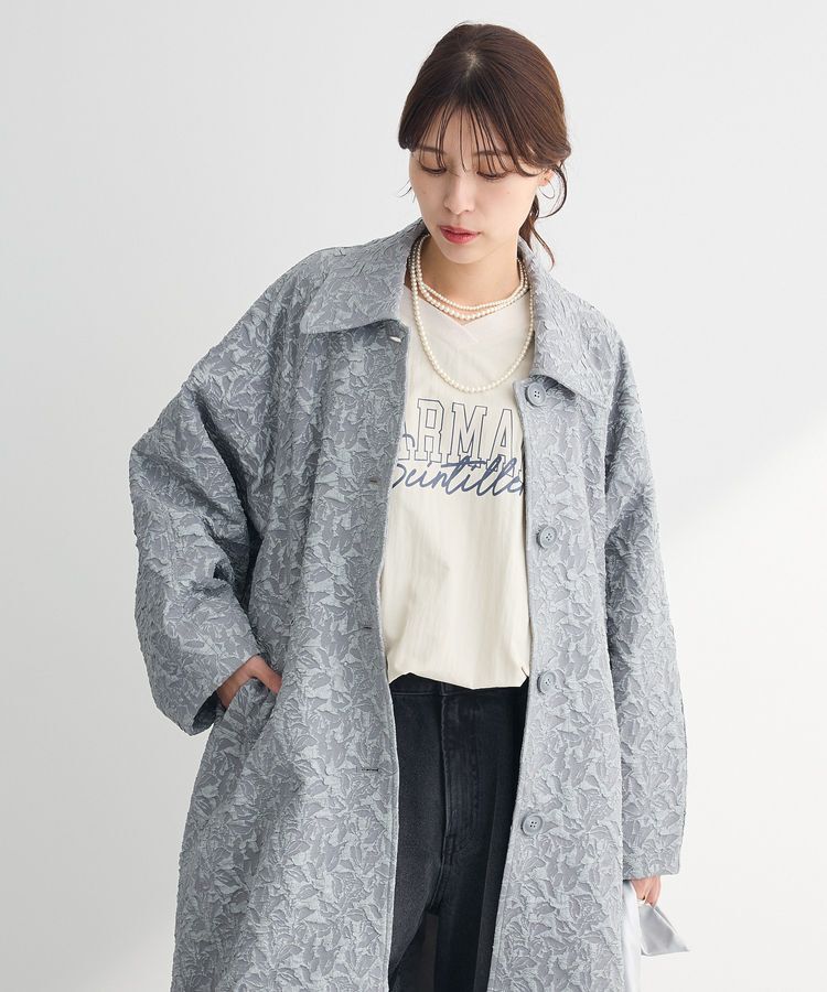 Green Parks「ナイロンロゴVネックプルオーバー」|スウェット・ジャージ|