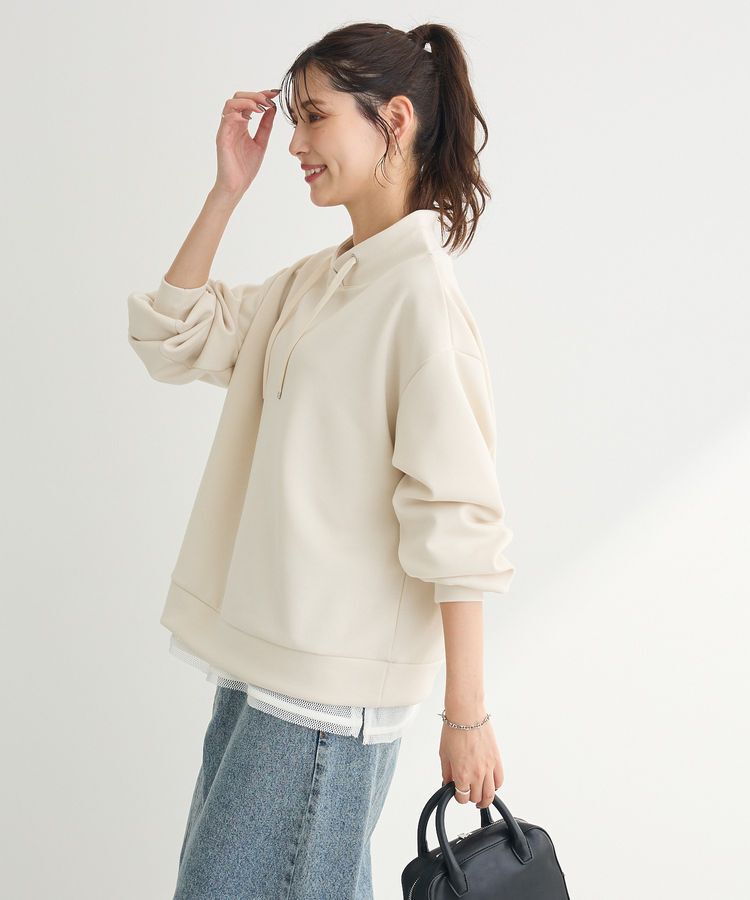 Green Parks「ダンボール抜け衿プルオーバー」|スウェット・ジャージ|