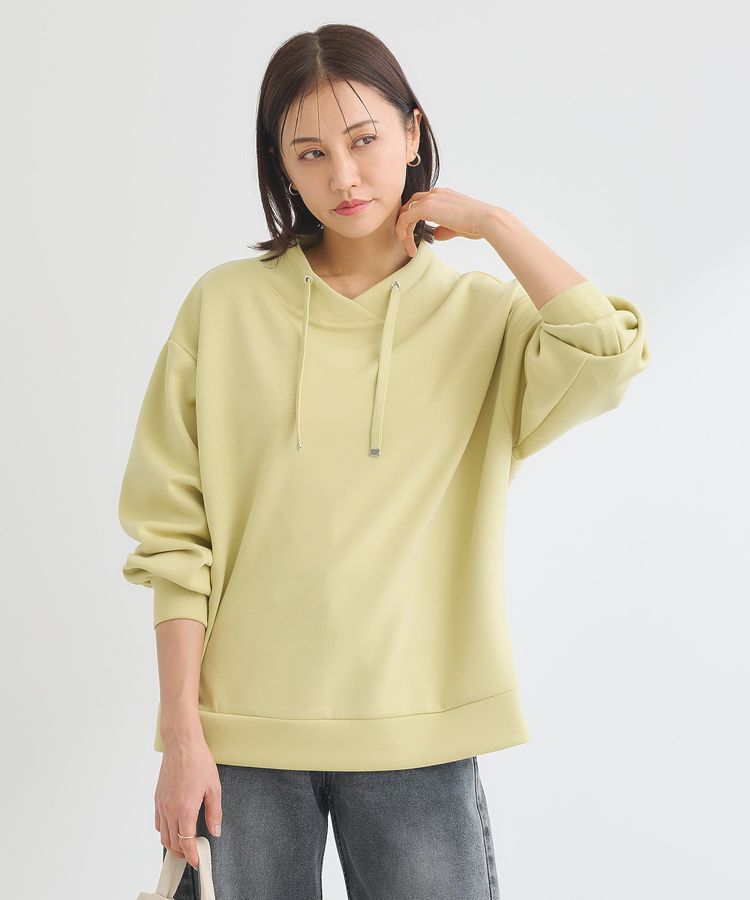 Green Parks「ダンボール抜け衿プルオーバー」|スウェット・ジャージ|Lime Green