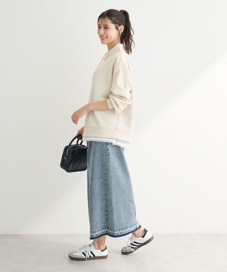 Green Parks「ダンボール抜け衿プルオーバー」|スウェット・ジャージ|