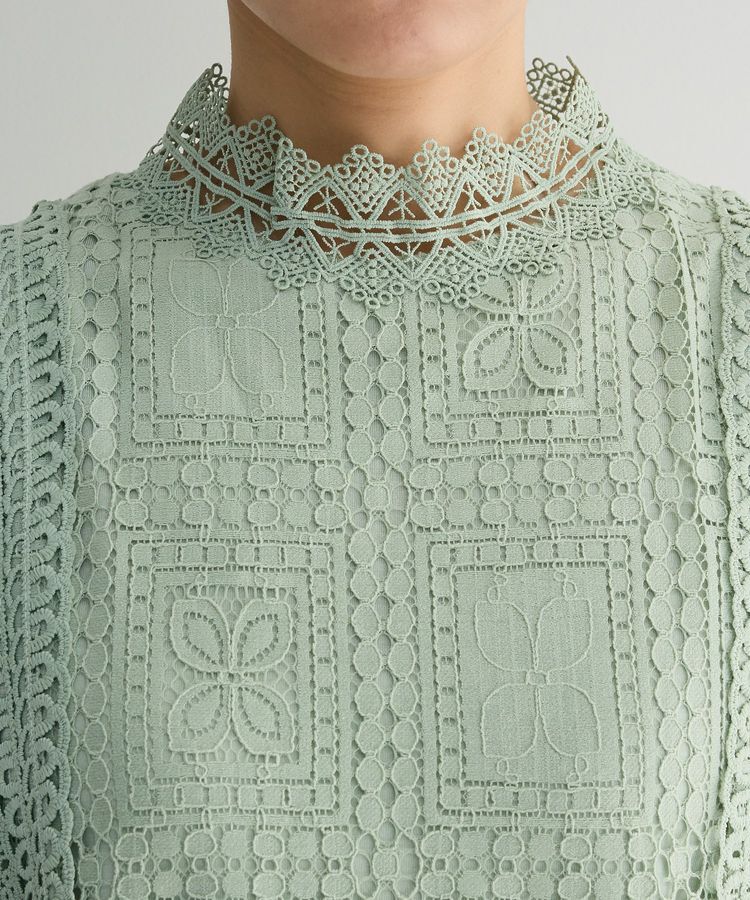 Green Parks「・Petit Fleur イロイロレースブラウス」|シャツ・ブラウス|