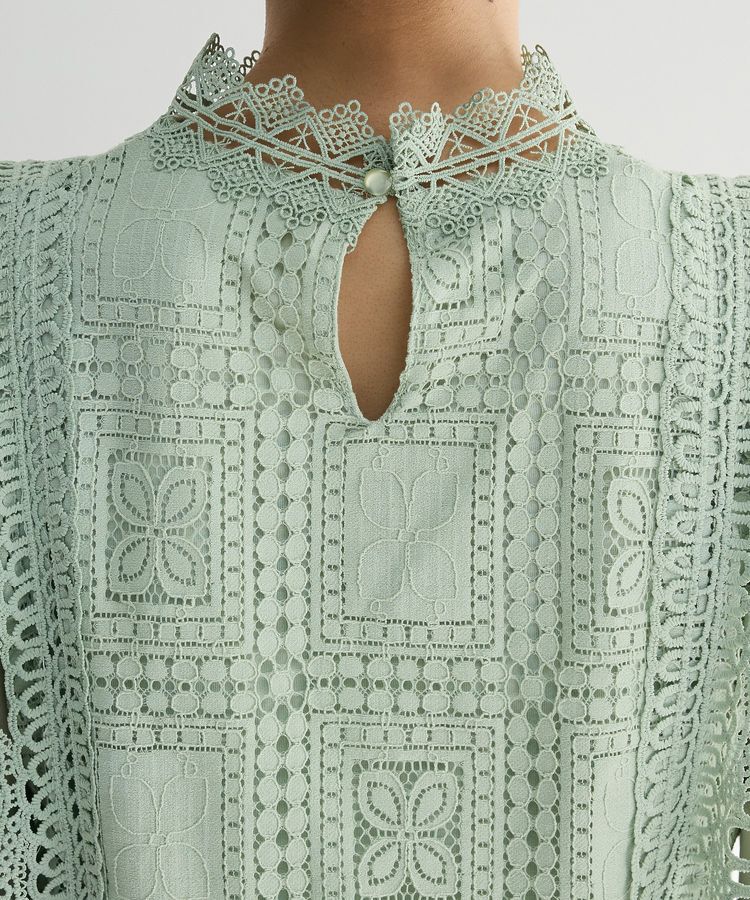 Green Parks「・Petit Fleur イロイロレースブラウス」|シャツ・ブラウス|