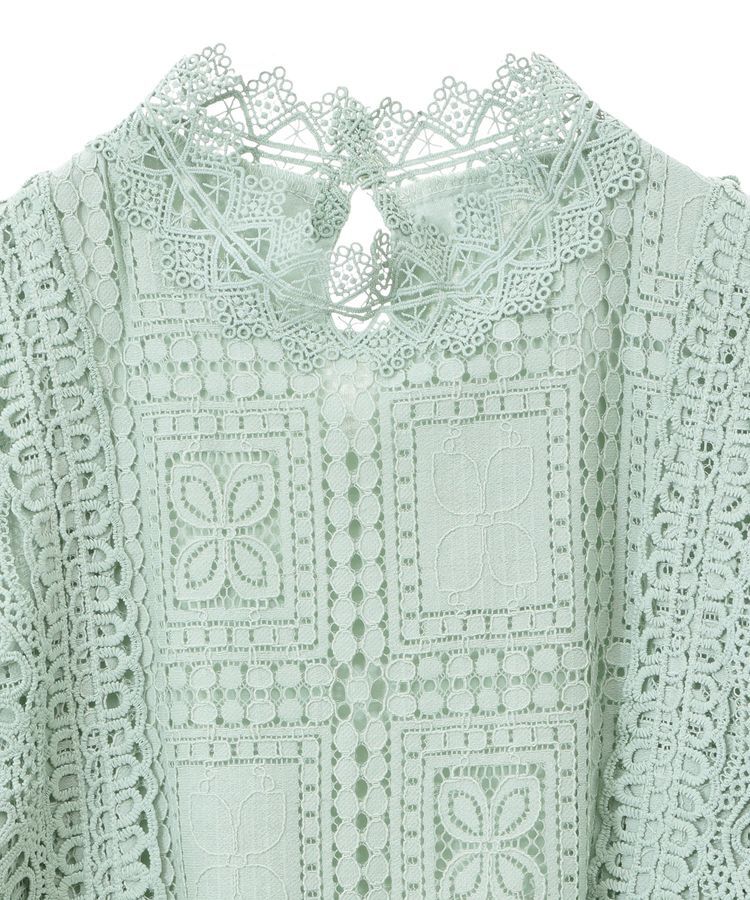 Green Parks「・Petit Fleur イロイロレースブラウス」|シャツ・ブラウス|