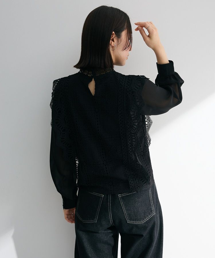 Green Parks「・Petit Fleur イロイロレースブラウス」|シャツ・ブラウス|