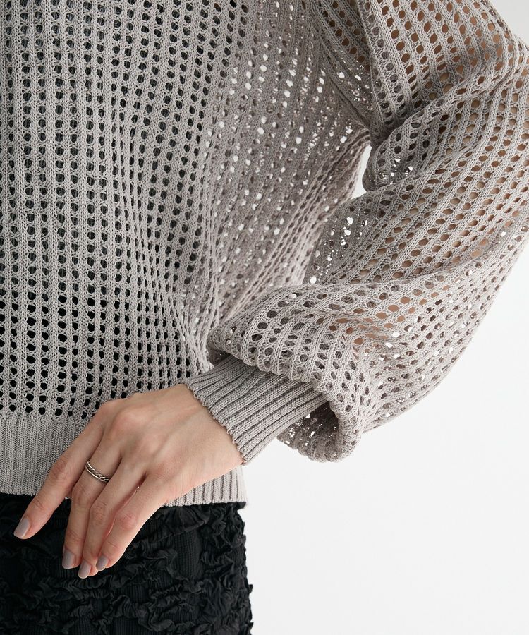 Green Parks「メッシュニットパーカー」|スウェット・ジャージ|