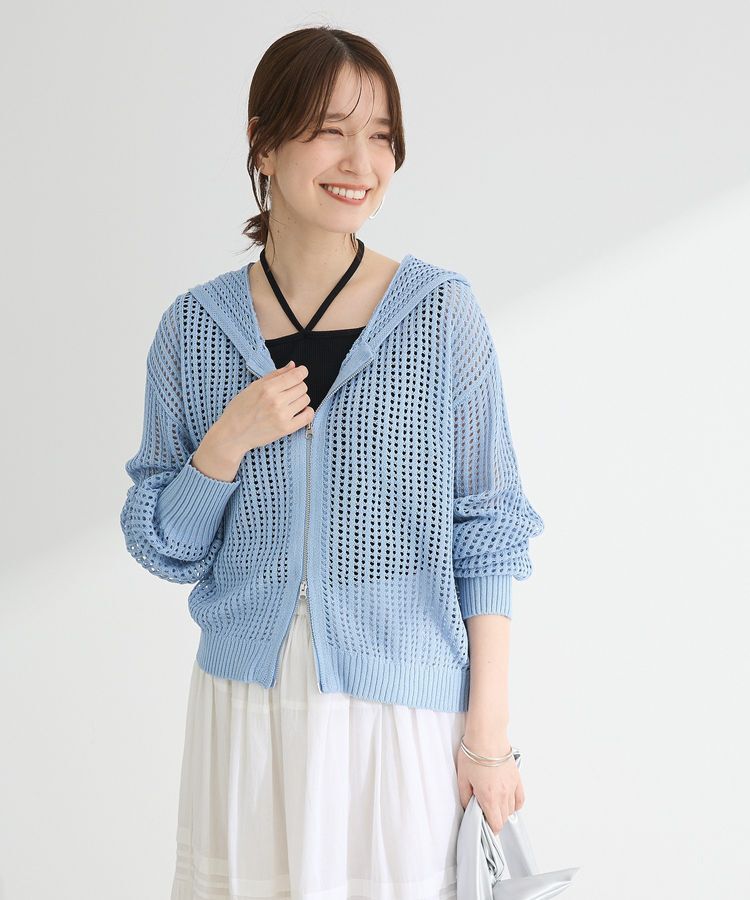 Green Parks「メッシュニットパーカー」|スウェット・ジャージ|Sax