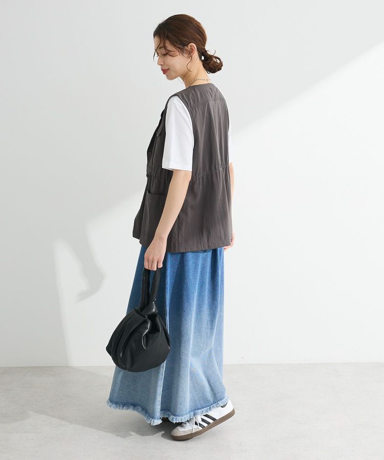 Green Parks「・SUGAR SPOON グラデーションデニムスカート」|フレア|