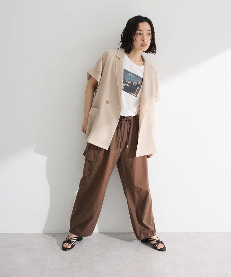 Green Parks「ライトデニムカーゴパンツ」|デニム|