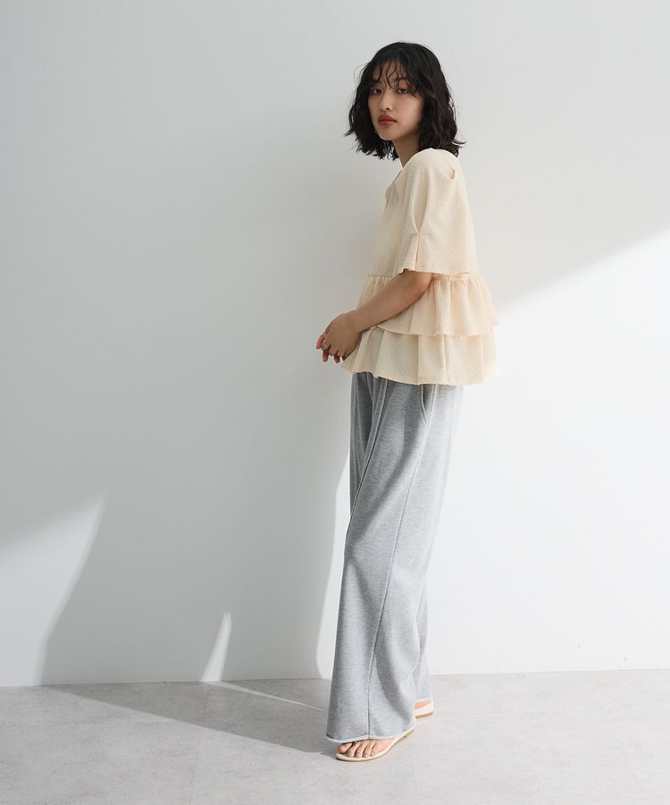 Green Parks「・PetitFleur 2wayダイヤ柄プルオーバー」|Tシャツ・カットソー|