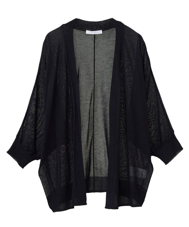 Green Parks「接触冷感七分袖カーディガン」|カーディガン|