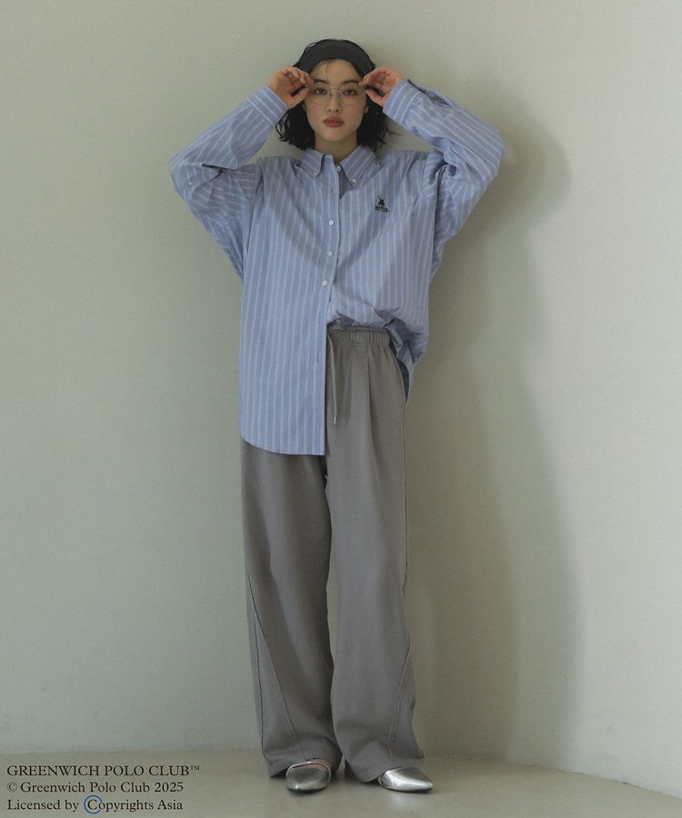 Green Parks「GREENWICH POLO CLUB(TM) BIGシャツ」|シャツ・ブラウス|