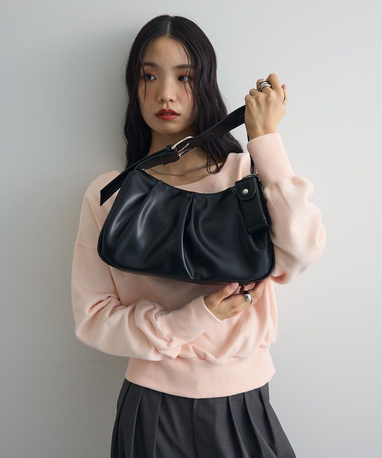 AnriettMusee「マルチWAYベルトワンハンドルバッグ」|ショルダー・メッセンジャー|Black