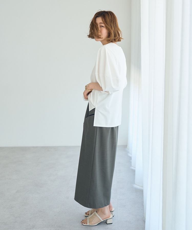 YECCA VECCA「バルーンスリーブプルオーバー」|Tシャツ・カットソー|