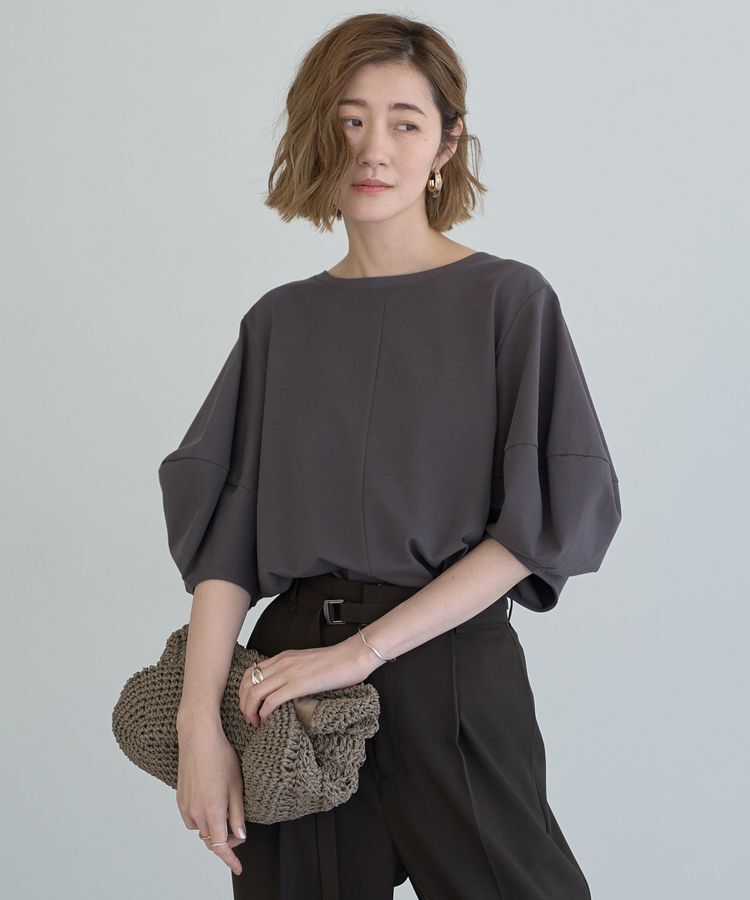 YECCA VECCA「バルーンスリーブプルオーバー」|Tシャツ・カットソー|