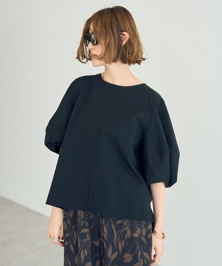 YECCA VECCA「バルーンスリーブプルオーバー」|Tシャツ・カットソー|