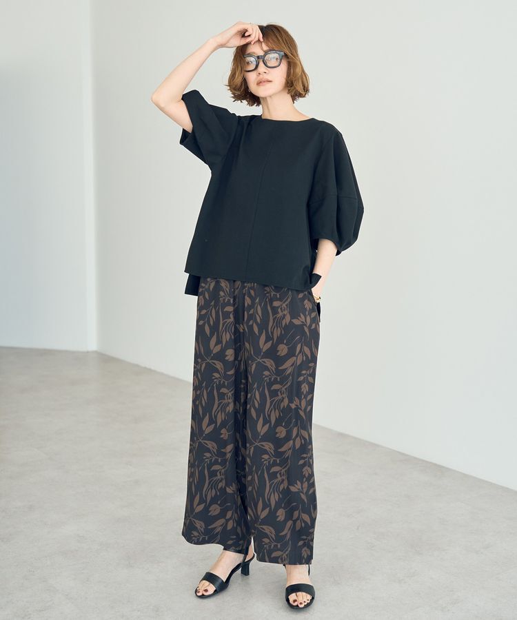 YECCA VECCA「バルーンスリーブプルオーバー」|Tシャツ・カットソー|