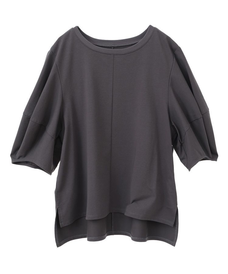 YECCA VECCA「バルーンスリーブプルオーバー」|Tシャツ・カットソー|