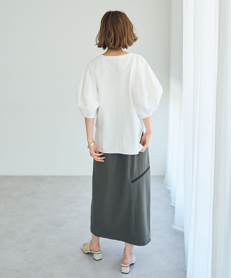 YECCA VECCA「バルーンスリーブプルオーバー」|Tシャツ・カットソー|