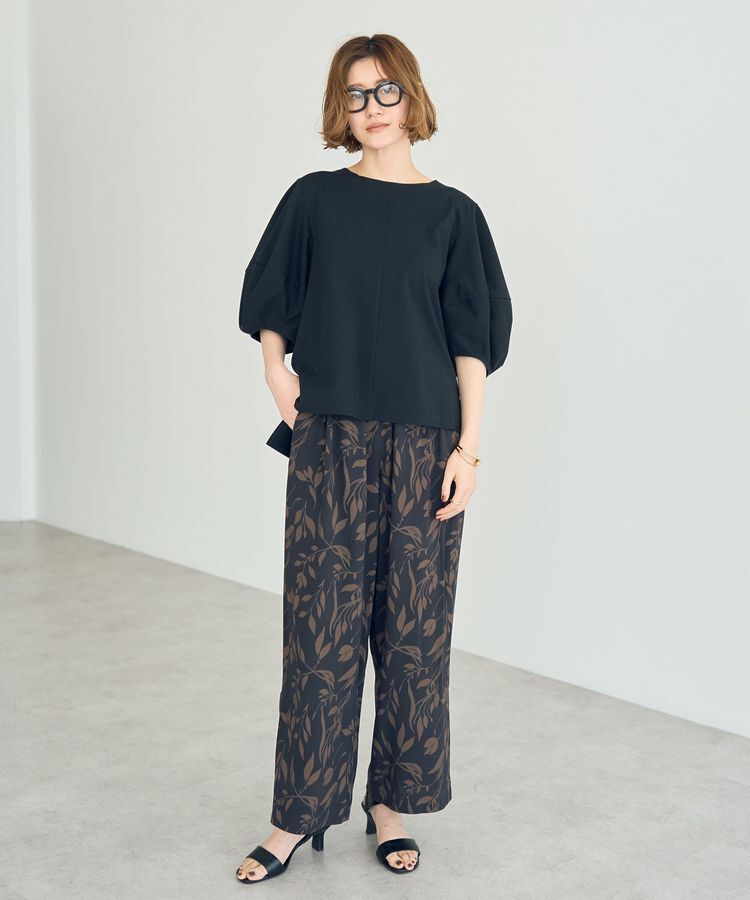 YECCA VECCA「バルーンスリーブプルオーバー」|Tシャツ・カットソー|